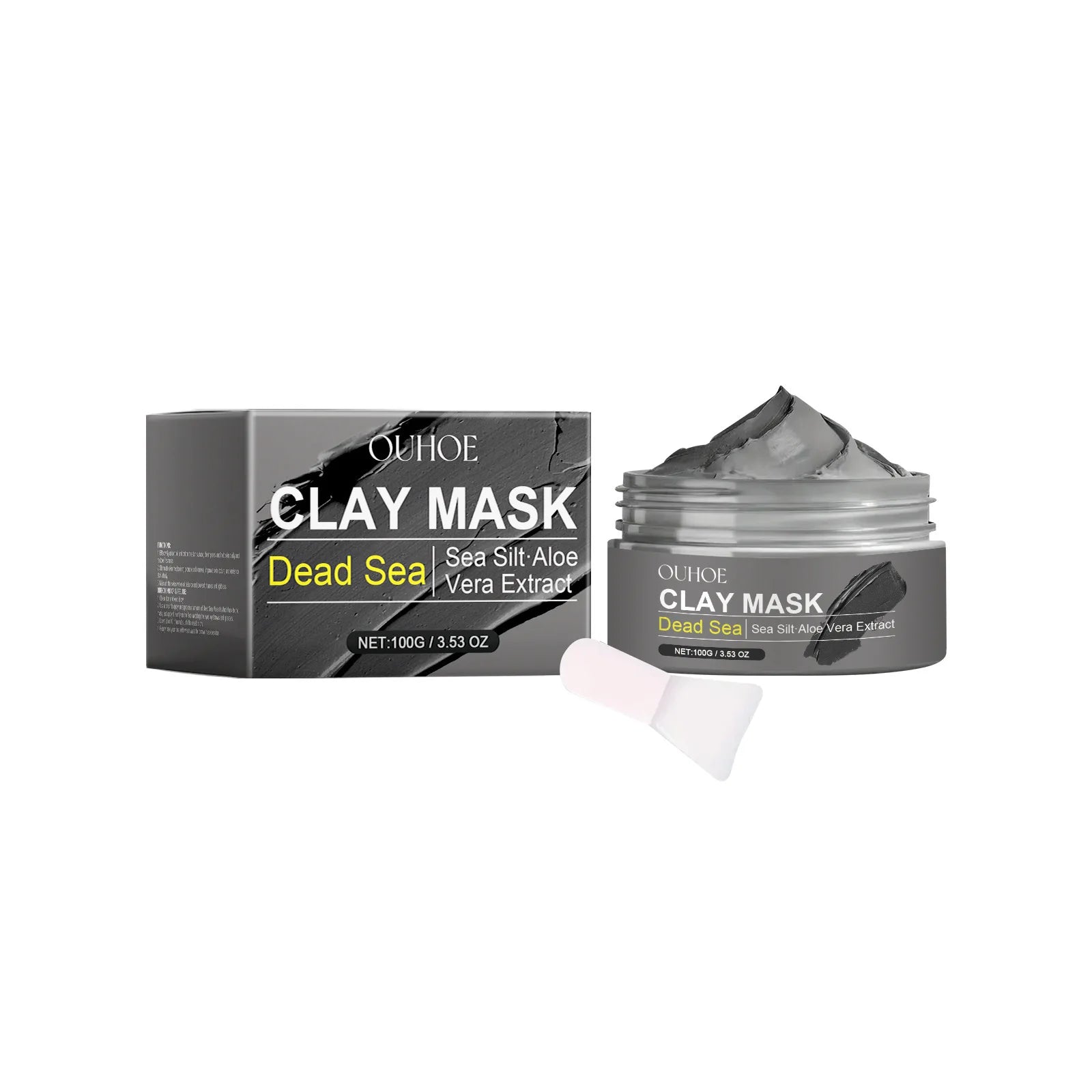 Deep Cleansing Face Mask Dead Sea Mud Brightening Facial Hydrating Oil Control Soothing Skin Repair Acne Blackhead Remover Mask