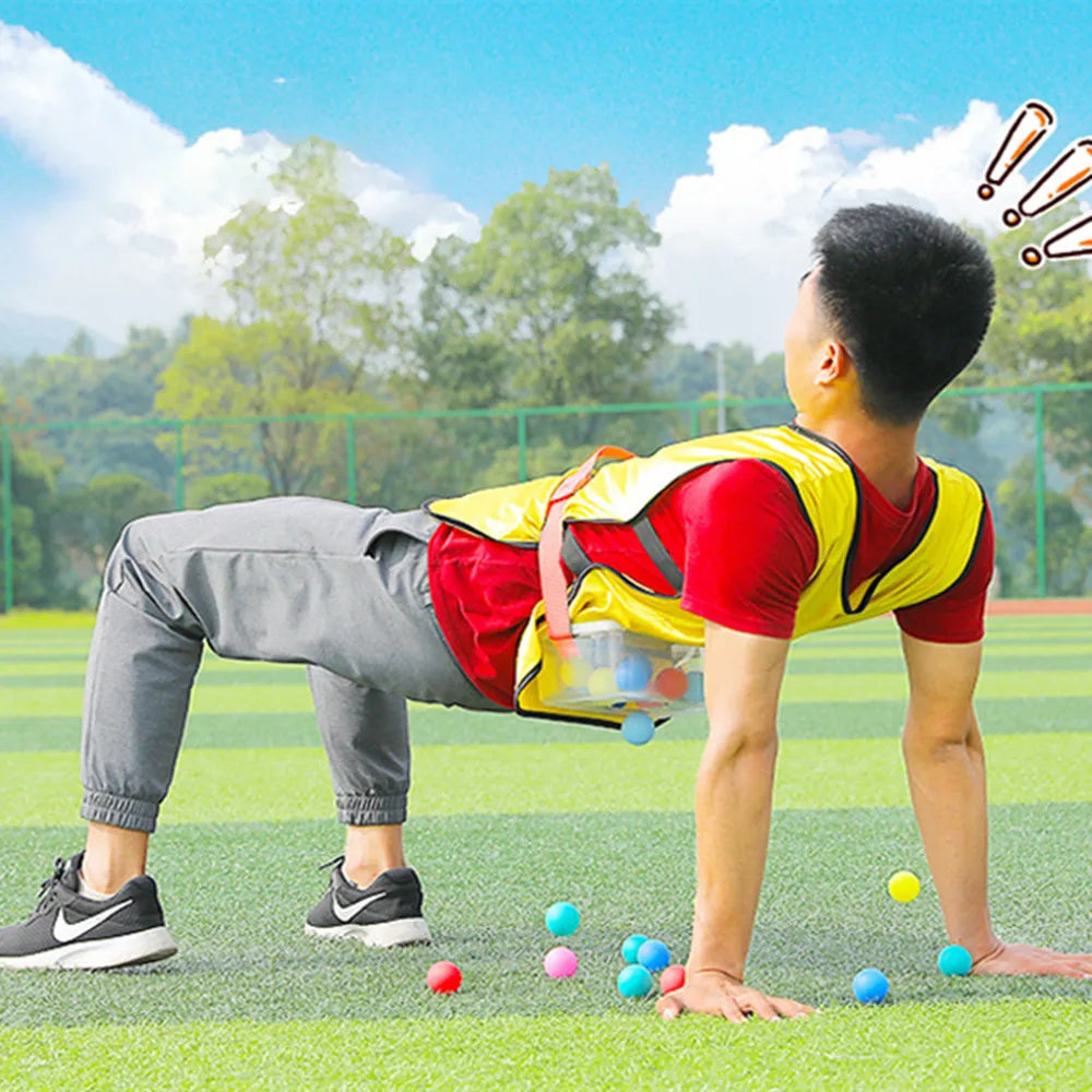 Party Game Activities Props Ball for Children Adult Hip Dance Box Outdoor Funny Sport Kid Sensory Toy Parent Child Interaction