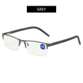 Brand Designer Reading Glasses Men Women Fashion Half Frame Presbyopic Glasses Vintage Business Diopter Eyeglasses +1.0 1.5 2.0