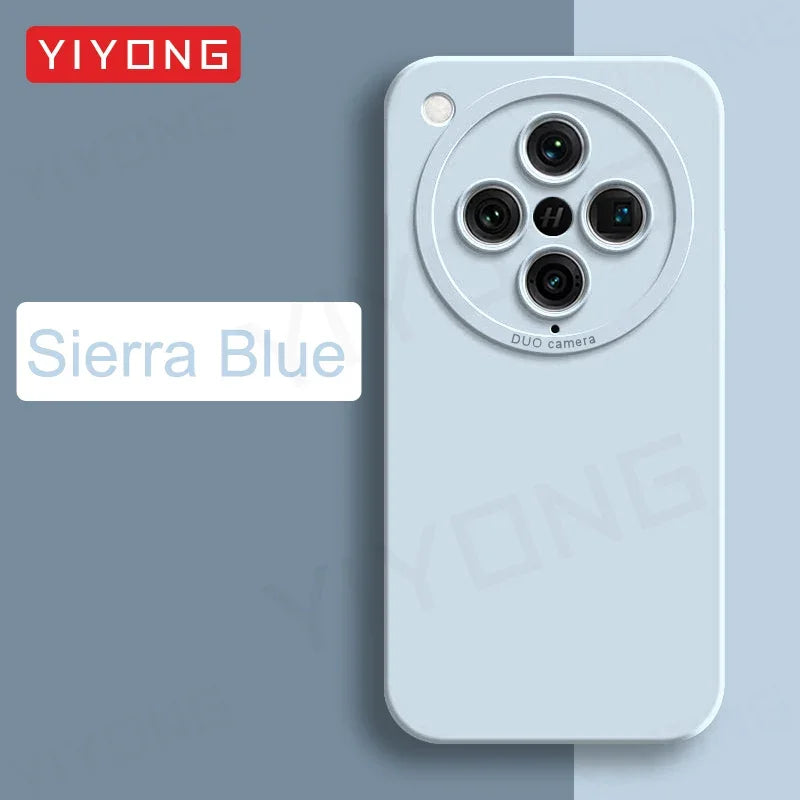 For FindX8 Pro Case YIYONG Silky Feel Liquid Silicone Soft Cover For OPPO Find X8 Ultra X9 Pro FindX9 5G Shockproof Phone Cases