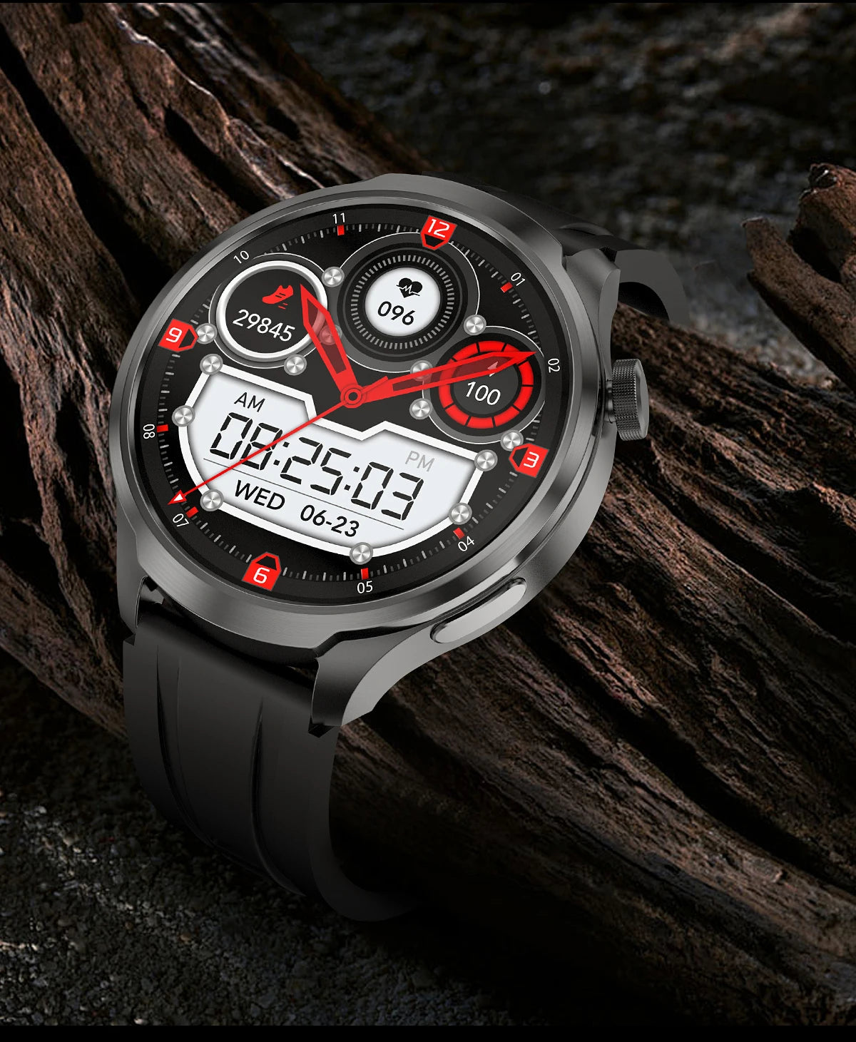 2025 New GPS Sports Smart Watch Men 1.85-inch AMOLED Screen Men IP68 Waterproof Clock Compass Call NFC fitness Tracking Watches