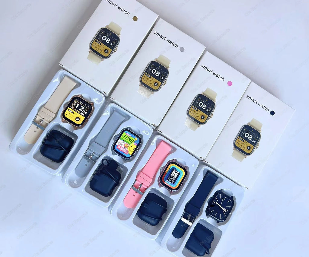 2024 New Smart Watch For Men Women Gift HD Screen Sport Fitness Health Monitoring Watches BT Call Digital smartwatch Wristwatch
