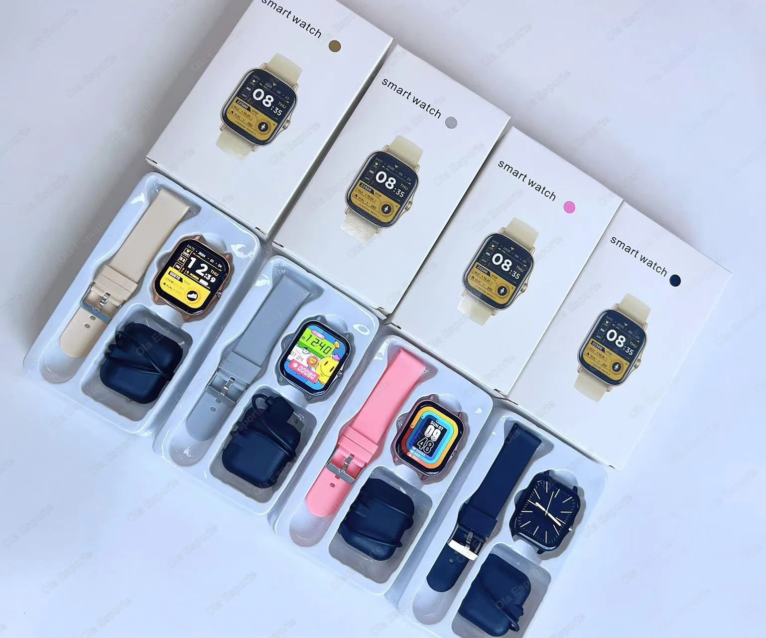 2024 New Smart Watch For Men Women Gift HD Screen Sport Fitness Health Monitoring Watches BT Call Digital smartwatch Wristwatch