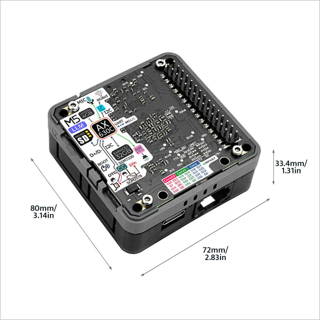 M5stack Official LLM (Large Language Model) Module Kit(AX630C)