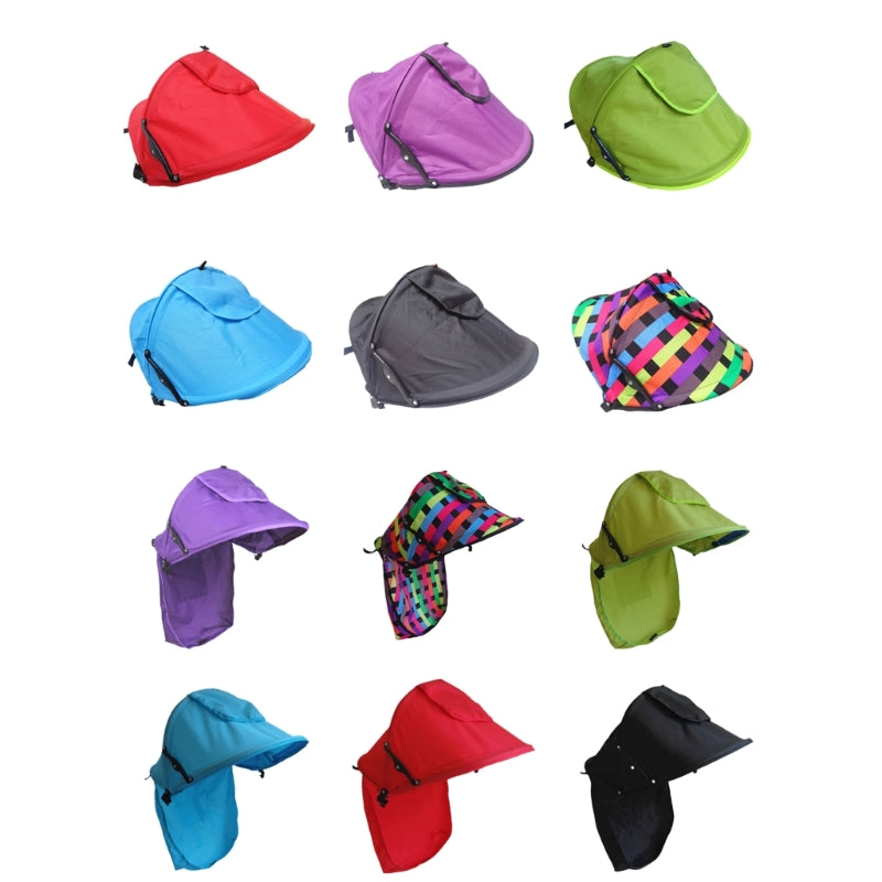 Baby Stroller Sunshield Shade Protection Hood Canopy Cover Prams Stroller Accessories Visor Sitting and Lying  Shade