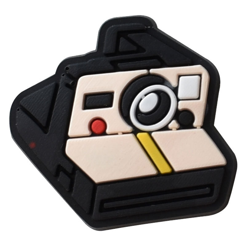 Shoe Charms for Crocs Accessories Camera Badge Women Sandals Buckle Kids Pins Decoration Jeans Party Favors Shoes Accessories