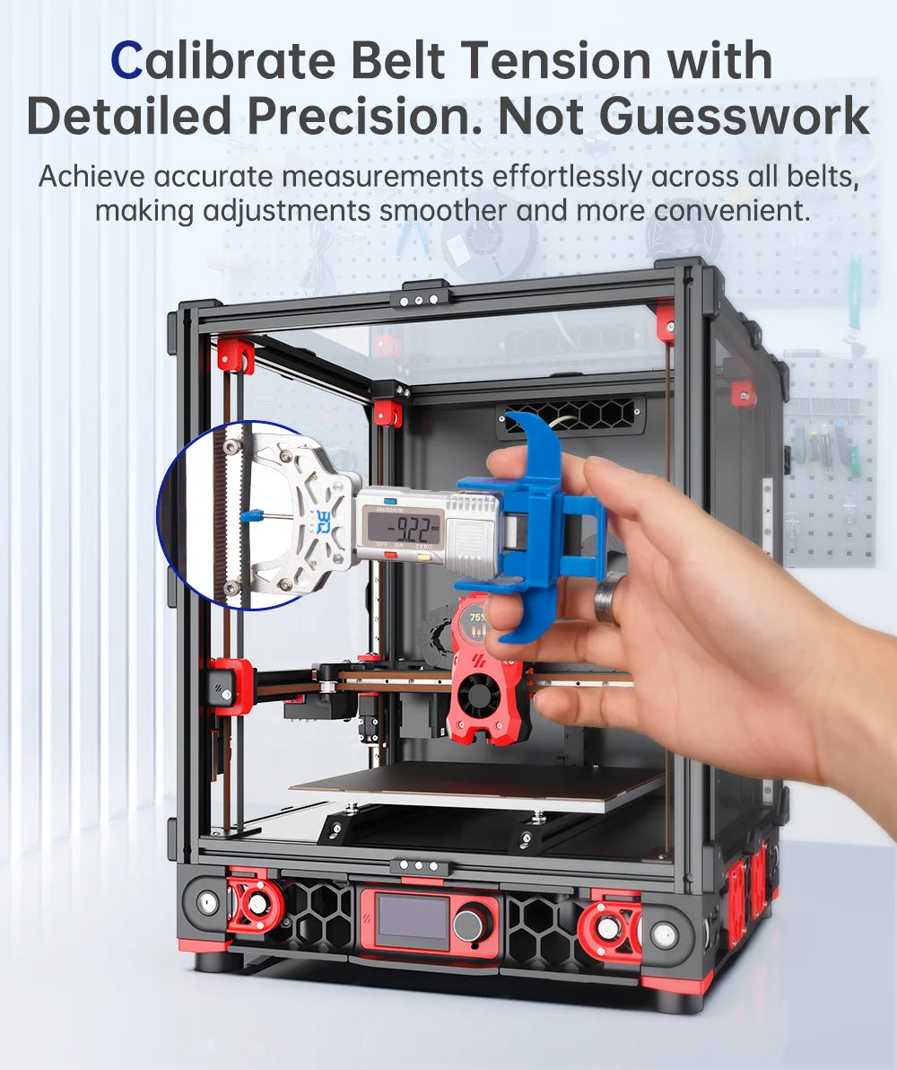 BIGTREETECH Belter High Precision Belt Tension Tool Digital Display User Friendly for VoronV2.4 Vzbot FDM 3D Printer Accessories