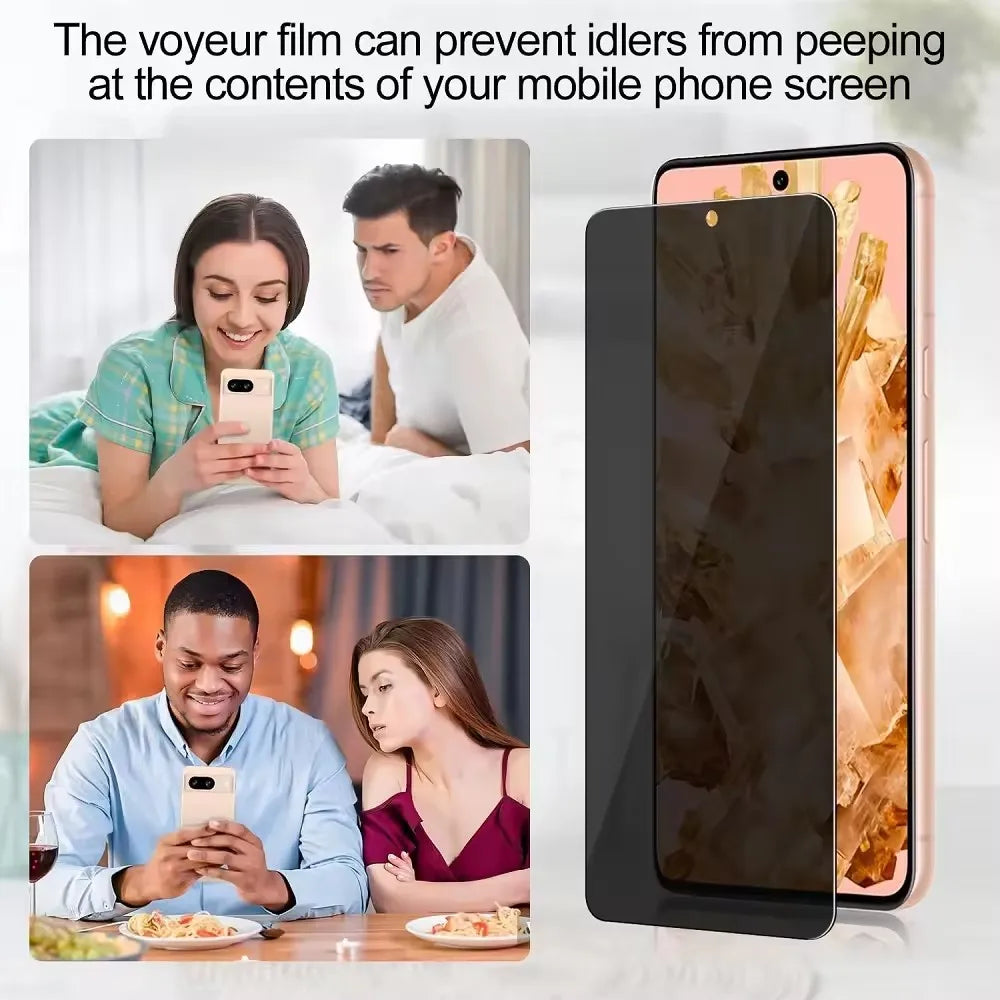 3Pcs Privacy Tempered Glass For Xiaomi Mi 10T 10i Lite 5G Anit-Spy Screen Protector Redmi 9T 9 9i 10X 9C NFC Pro Power