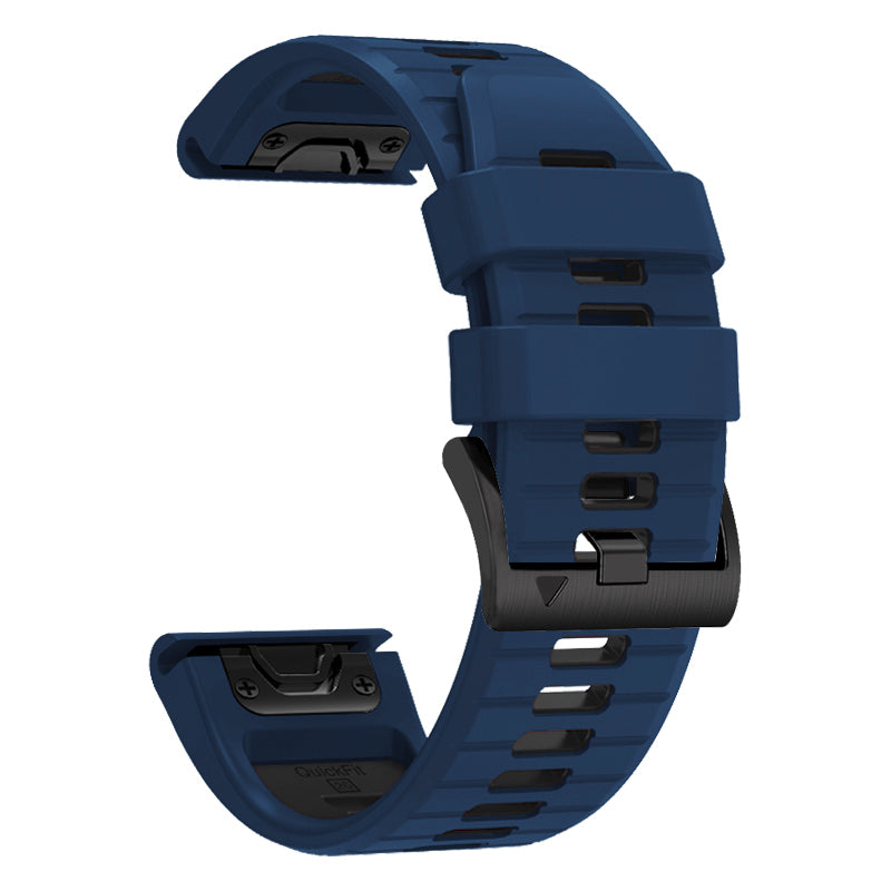 QuickFit 26mm 22mm Strap For Garmin Fenix 7X 7 6/TACTIX DELTA/Instinct 2X/Descent Mk2 Mk2i G1/MARQ/Enduro 2 Silicone Watch Band