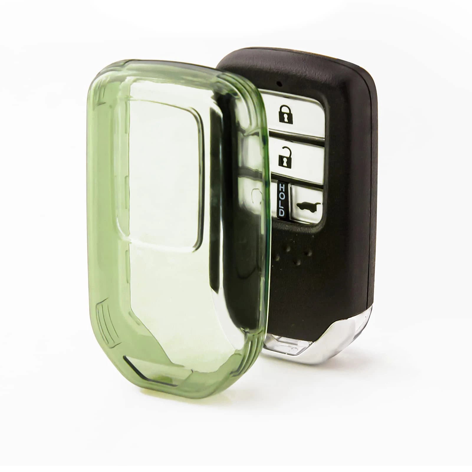 Transparent Key Protector for Honda Vezel City Civic Jazz BRV BR-V HRV Pilot Odyssey TPU Car Smart Remote Key Fob Case Cover