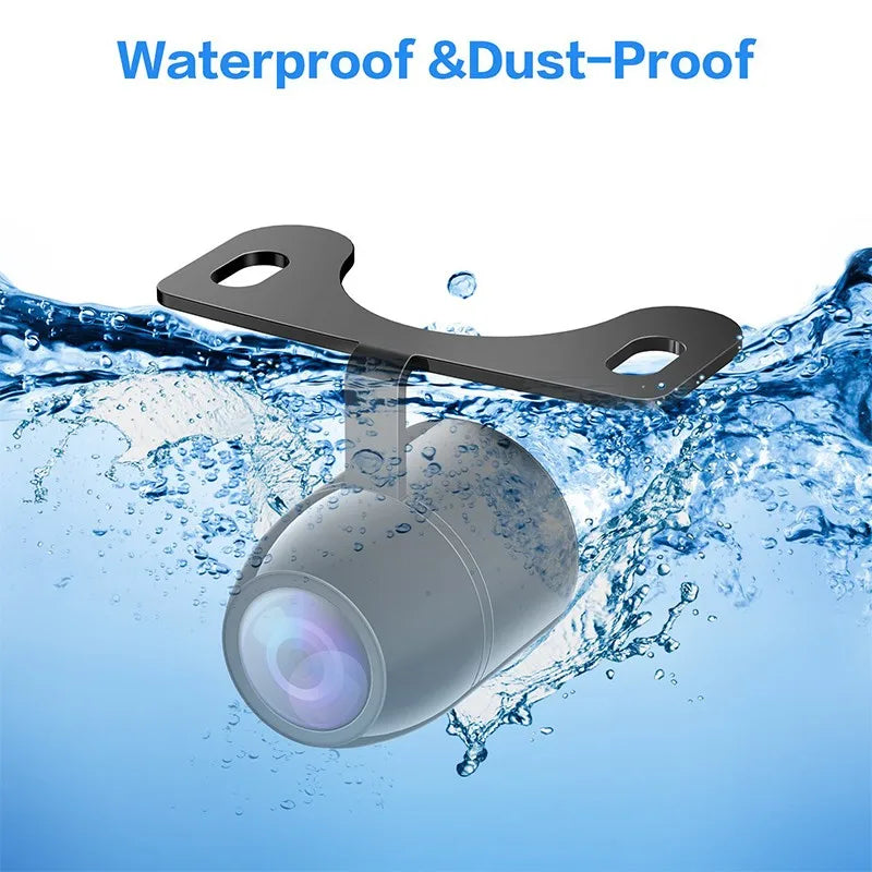 Video reversing camera HD 4Pin Butterfly HD night vision waterproof sunscreen reversing camera night vision