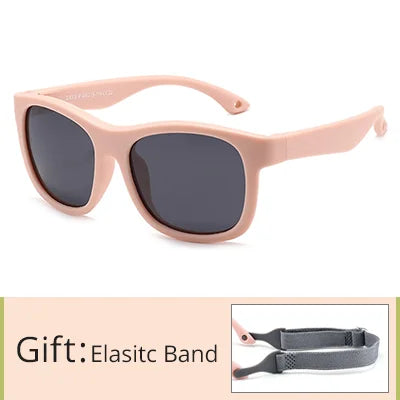 Ralferty Flexible Newborn Children's Glasses Sunglasses Girl Boy Polarized UV400 Protection 0-2 Years Baby Infant Shades Oculos