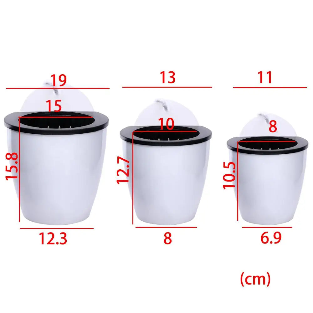 Garden Decor Hanging Garden Supply Flower Pot Planter Plant Pot Basket