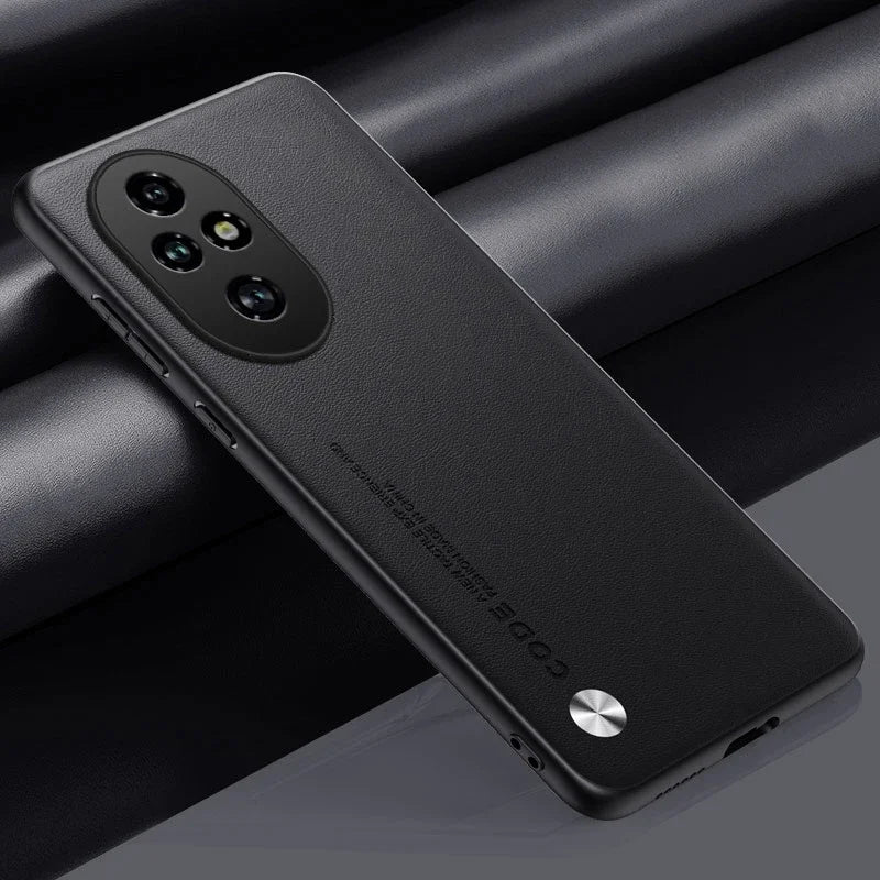 Luxury Leather Phone Case For Honor 200 Pro Protective Cover Matte Silicone Shockproof Case For Honor 200 Lite 5G Honor200 Pro