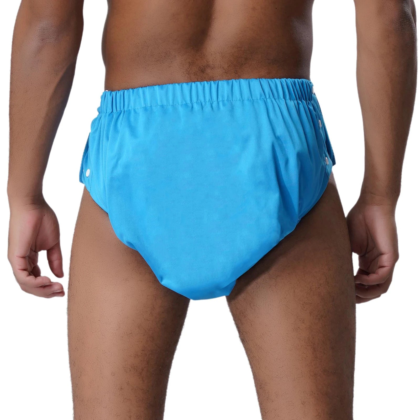 Adults Tear Away Diaper Cover Underwear  Adjustable Waist Leak-proof Reusable Adaptive Underwear for Elders Bedridden Patients