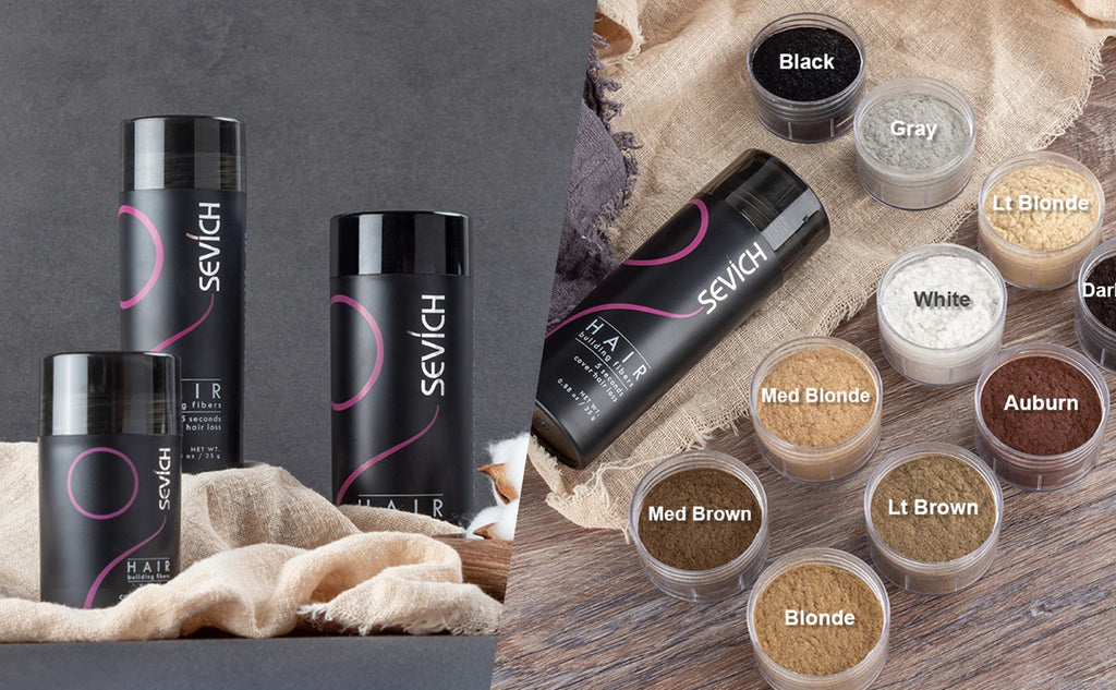 10 Colors Hair Fibers Regrowth Powders Keratin Applicator Hair Building Fibers Spray Pump Hair Growth Products Beauty Health 25g