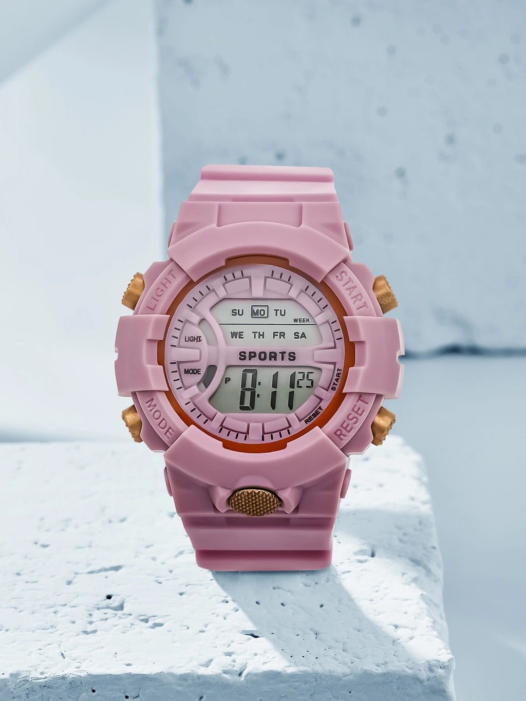 Hot Selling Simple and Fashionable Women Digital Electronic Watch Multifunctional Outdoor Fitness Watch Men and Women Watch