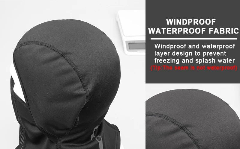 X-TIGER Winter Cycling Mask Thermal Fleece Windproof Cycling Face Mask Keep Warm Balaclava Skiing Mask Headwear