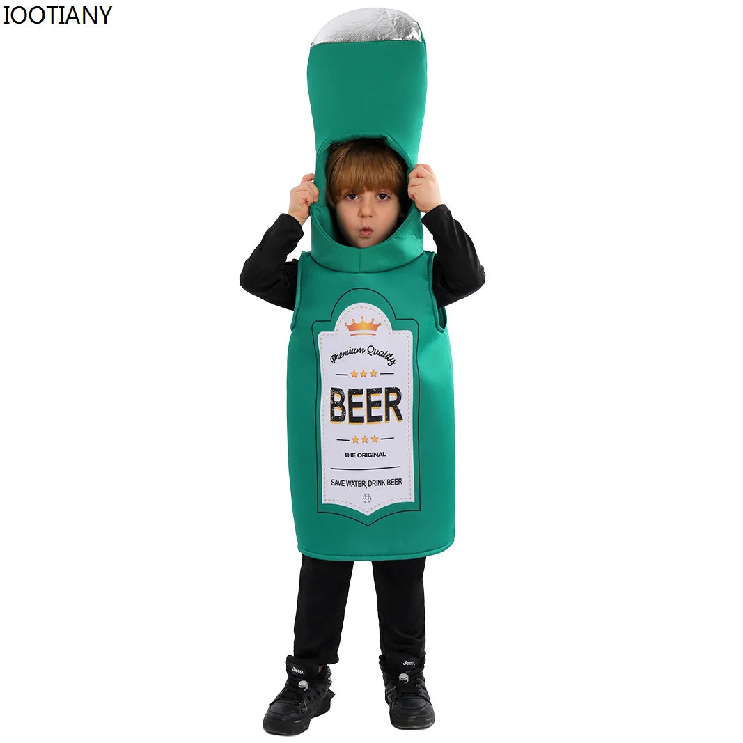Boy Day Beer Bottle Cosplay Costume School Festival Performance Girl Performances Outfit Oktoberfest Dress Up 2026