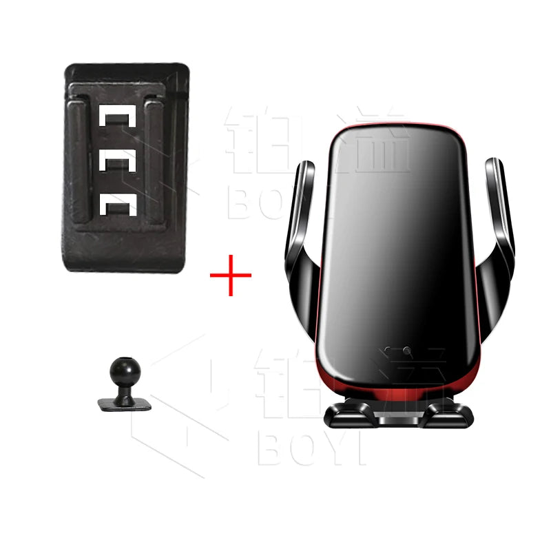 Phone Holde Car For Peugeot 4008 5008 2016-2023 Mobile Support Special Fixed Bracket Base Wireless Charging Stand Interior