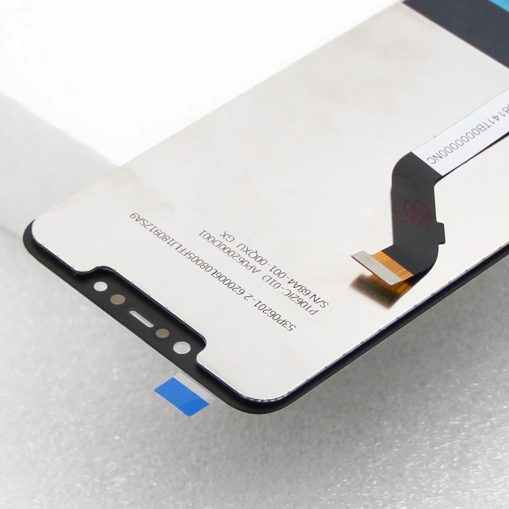 6.18” AMOLED For Xiaomi Poco F1 Screen with Frame, For Xiaomi Pocophone F1 PocoF1 LCD Display Touch Screen Digitizer Replacemen