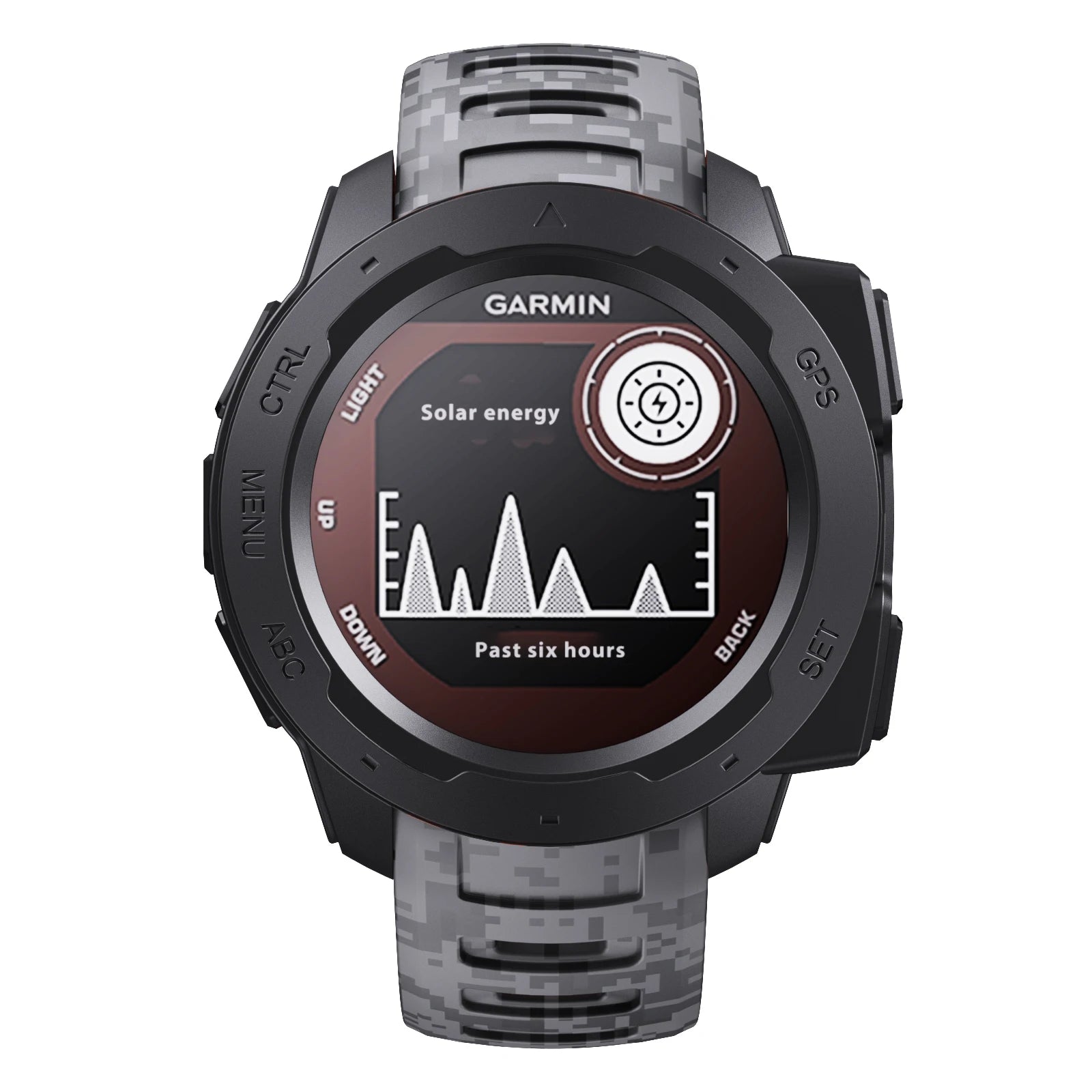 Silicone Watchband for Garmin Instinct Series - Instinct, Instinct 2, & Instinct 2 Solar - Esports Style Replacement Strap.