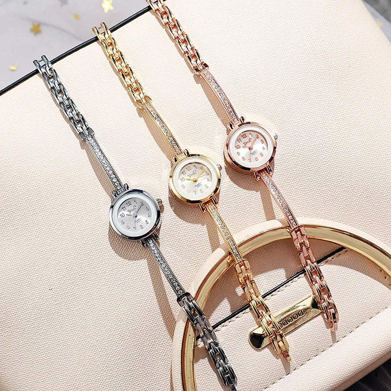 Elegant, unique, versatile, simple and fashionable ladies' bracelet, small and exquisite, light luxury watch for women