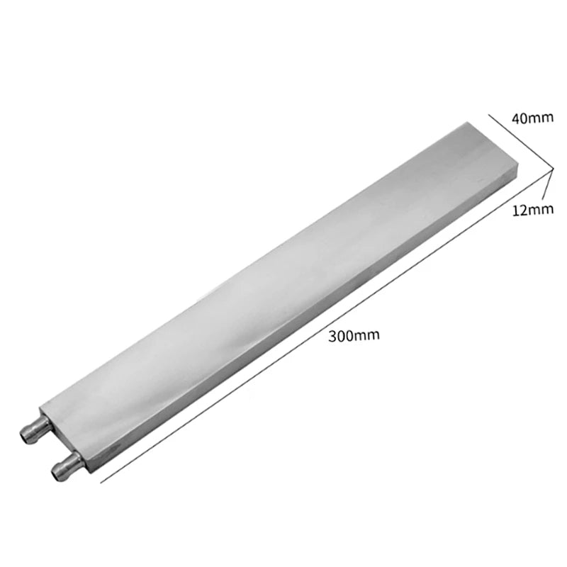 Aluminum PC Water Cooling Radiator For Liquid Cooler Processor Heat Sink 40 80 120 160 200 240 250mm