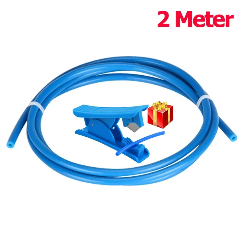1/2/4M Bowden Extruder PTFE tube for J-head Hotend V5 V6 1.75mm Filament ID 2mm OD 4mm Teflonto pipe for Ender 3 3D Printer Part