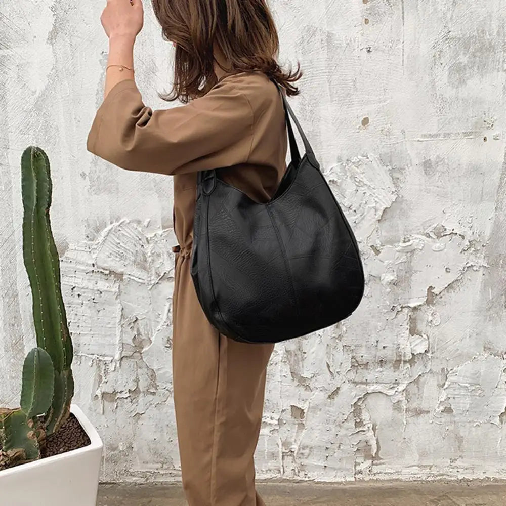 Women's Handbags Vintage Luxury Leather Shoulder Bag Designers Large Bag Modern Fashion Brand Female
