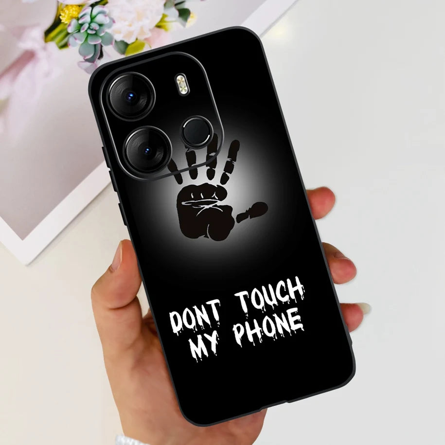 For Tecno Pop 7 Pro Pop7 Case Fashion Marble Soft Silicone Matte Coque For Tecno Spark Go 2023 Funda Pop7Pro BF6 BF7 BF7h Bumper