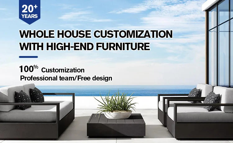 Luxury Hotel Indoor Furniture Hand Assembled Velvet Upholstery Living Room Bedroom Bench-seat Sofa