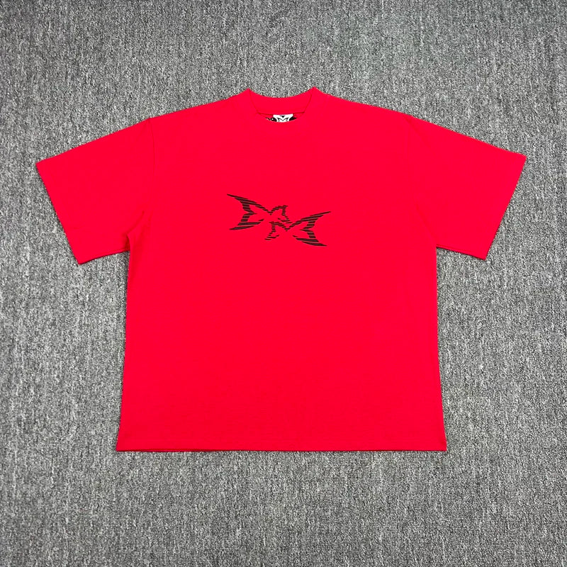 American High Street Trend Mertra T-shirt High-quality Cotton Casual Short-sleeved Top
