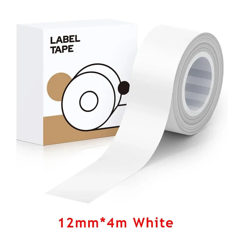 1Roll Adhesive Label Maker Paper for MAKEID M1/L1/E1 Mini/Mini HD Laminated Office Labeling Tape