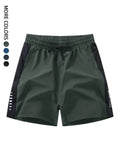 Men's Shorts Single Pack, Fitness, Cycling, Outdoor Hiking, Swimming, Comfortable Shorts, Running, Quick-Drying, Cool, Breathable, Sweat-Absorbent, Plain Shorts
