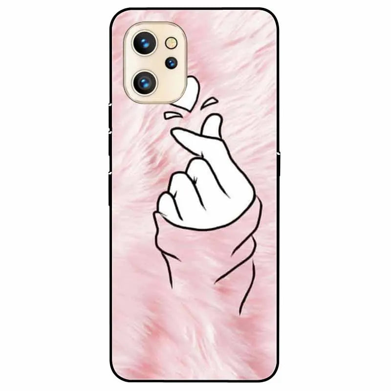 For Umidigi A13 Pro/ A13S / A13 Case Silicone Soft Shockproof Cat TPU Black Cases For Umidigi A13 Pro A13 Cases Umidigi13S Funda