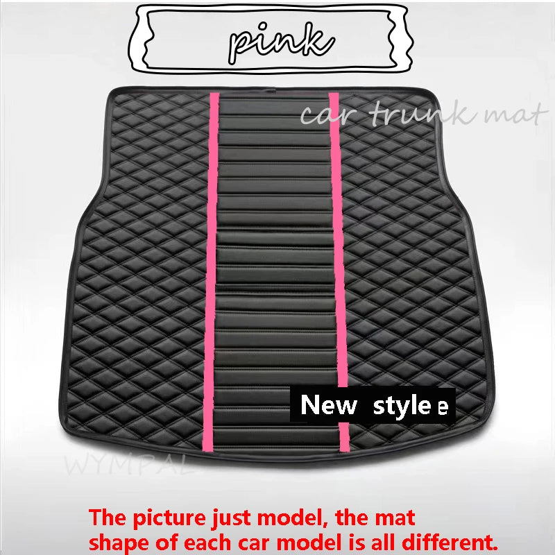 Car Mats Floor For Hyundai Kona Electric OS 2018 2019 2020 2021 2022 Anti Dirt Protective Carpets Leather Mats Car Accessoriess