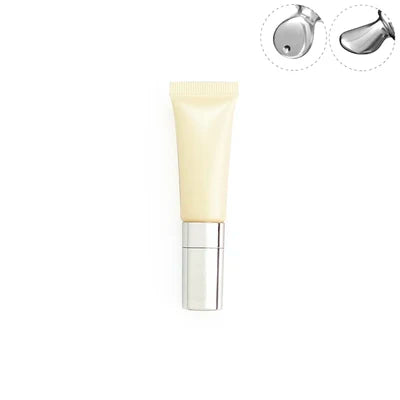 Wholesale New 10/15ml Cosmetic Soft Tubes Pearly Beige Lipstick Bottle Eye Cream Sample Tube Eye Massage Bottle Roll on Bottle