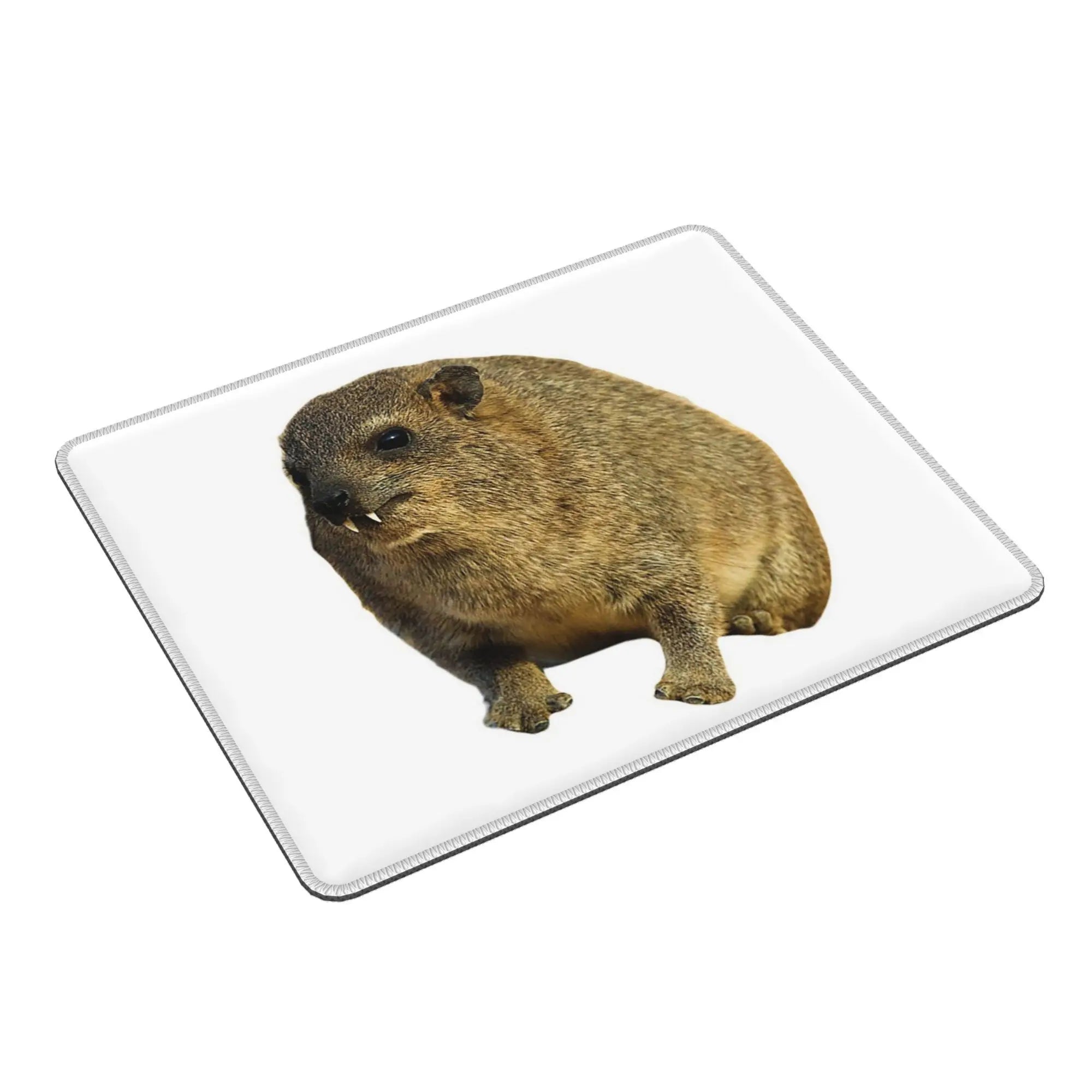Cute rock hyrax Mouse Pad Computer Keyboard Mouse Mat Gaming PC Laptop Desk Mat Office Accessories Table Mats