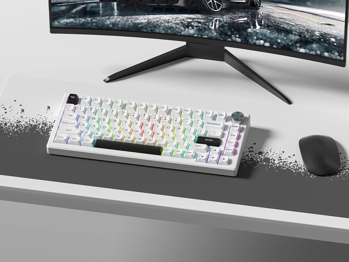 189 Key PBT Double Shot Key Cap ISA Profile Keyboard Keycaps for MX Switches Womier Anne Pro 2 Mechanical Gaming Keyboard