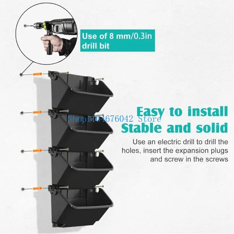 Modular Vertical Garden Planter Set for Herbs Succulents Home Office Decoration