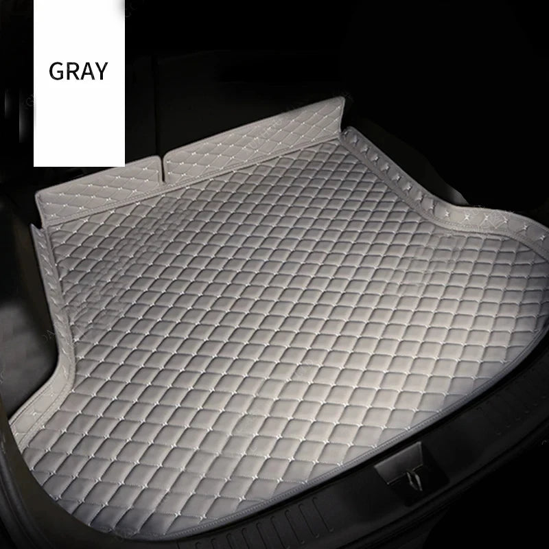 Car Floor Mats For Peugeot 206CC 206 CC T16 2000~2008 Leather Mat Carpets Rugs Protective Pad Set Interior Parts Car Accessories