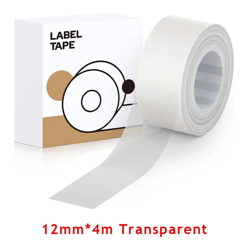 1Roll Adhesive Label Maker Paper for MAKEID M1/L1/E1 Mini/Mini HD Laminated Office Labeling Tape