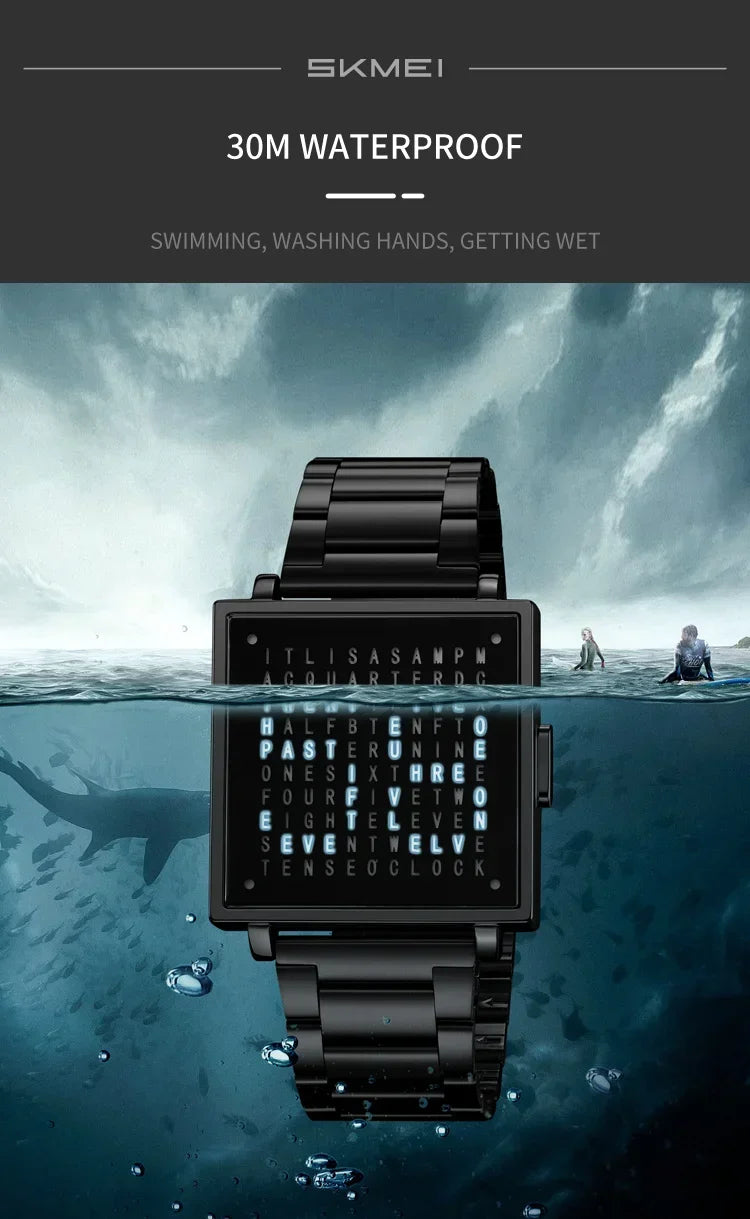Skmei 2312 Waterproof Clock LED Light Outdoor Digital Sport Electronic Watches Reloj Hombre Fashion Wristwatch For Men Women