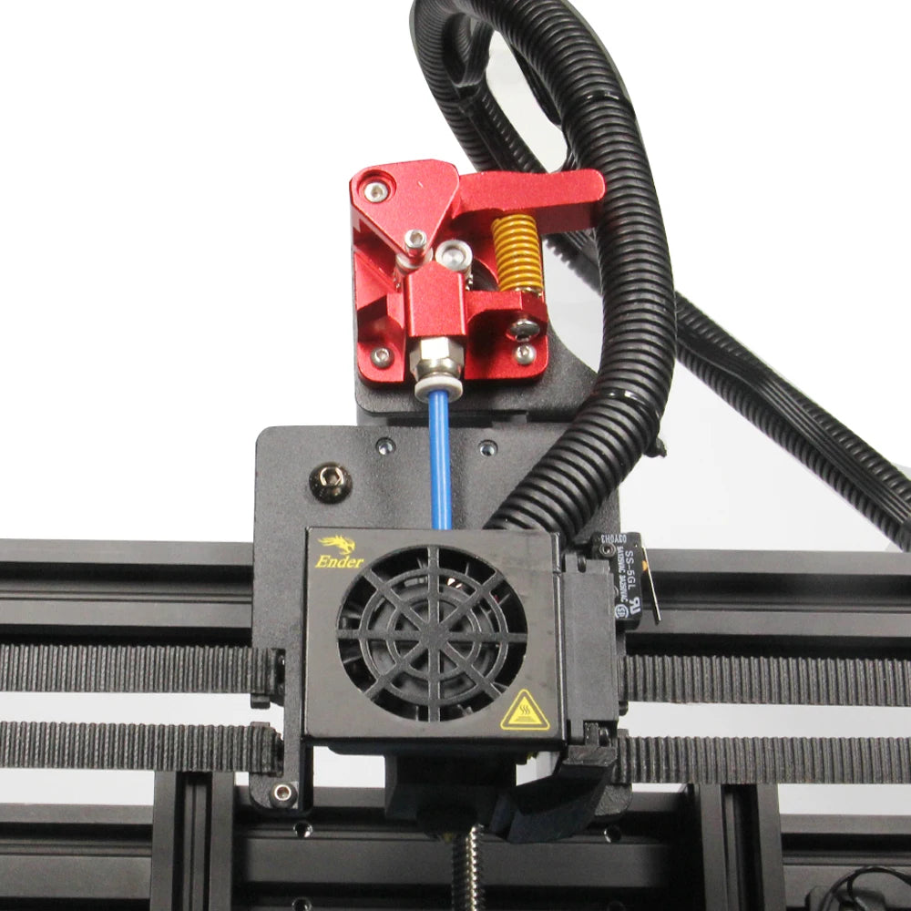 Ender 6 Direct Drive Upgrade Kit Aluminum Alloy Plate with 4pcs Pulleys Kit, Easy Print TPU Flexible Filament Only for Ender 6