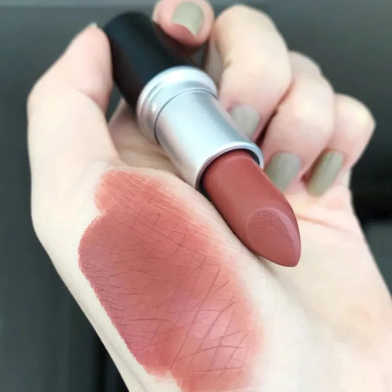 High Quality Brand Lips Long-lasting 3g Rouge a Levres Velvet Teddy Chili Kinda Sexy Whirl Matte Lipstick