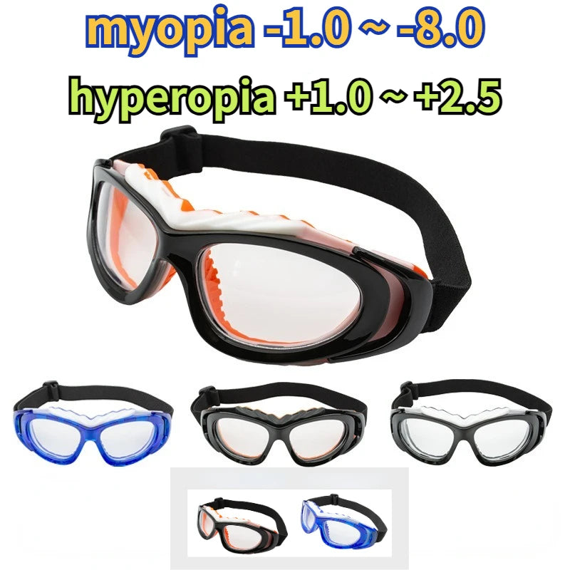 Myopia hyperopia prescription Adults Sports Goggles for Basketball Football Glasses Anti-impact Fitness Training Cycling Eyewear