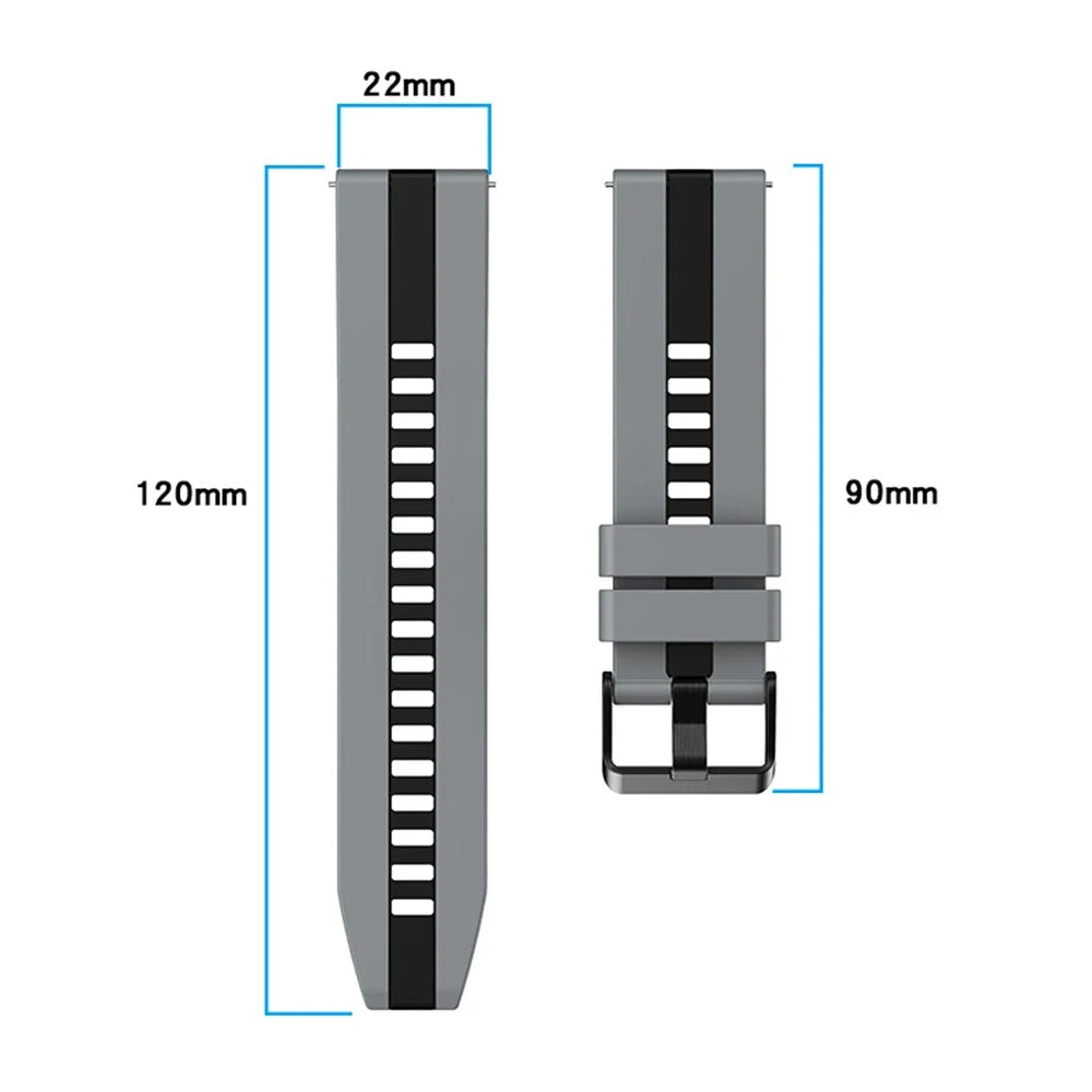 22mm Watch Strap for Amazfit Bip 6 5 Bip6 Smartwatch Band Bracelet for Amazfit BALANCE 2/GTR 4 2 3Pro/GTR 47mm Correa Wristband