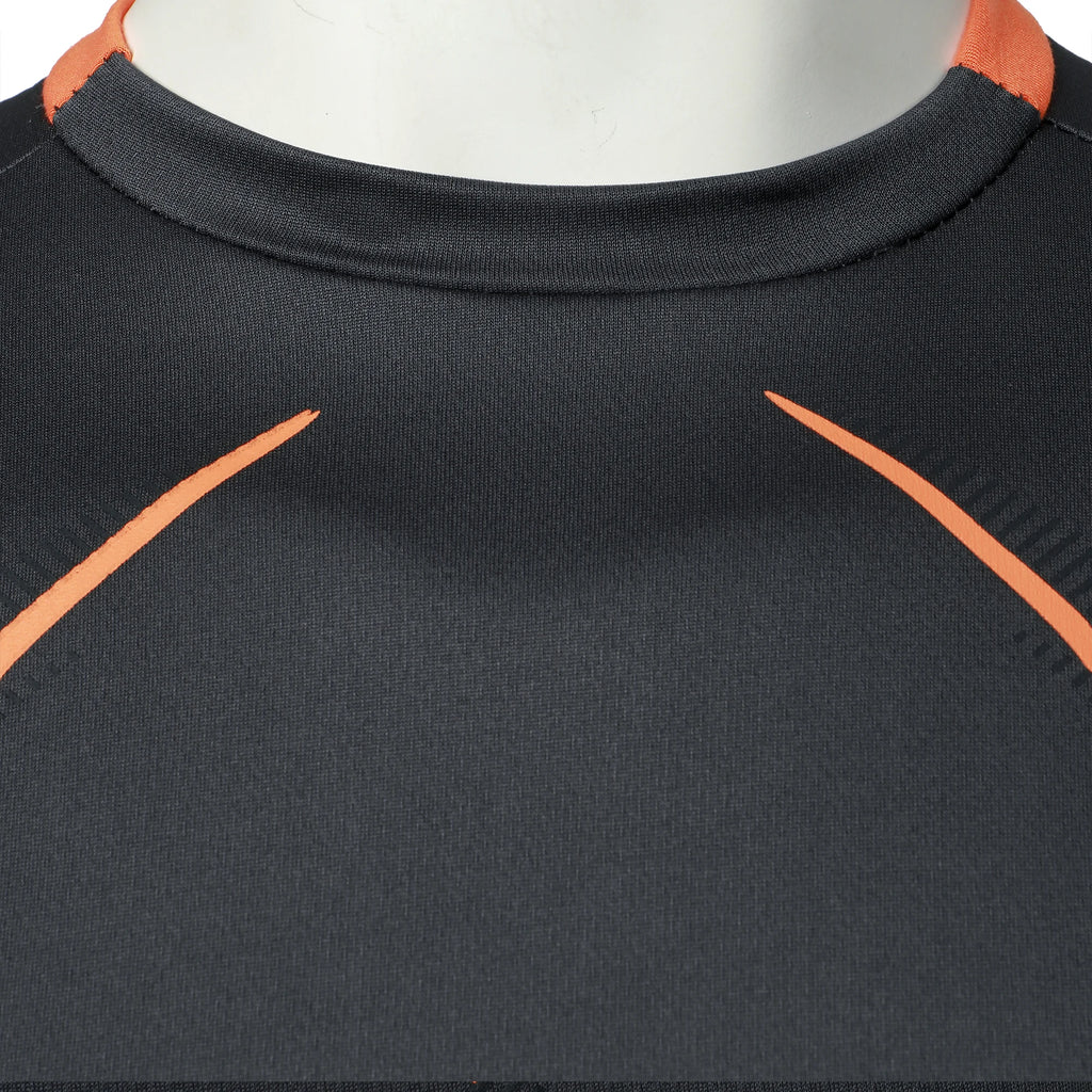 Summer men's fitness sports training Breathable short sleeve quick drying clothes men's sports fashion short sleeve T-shirt