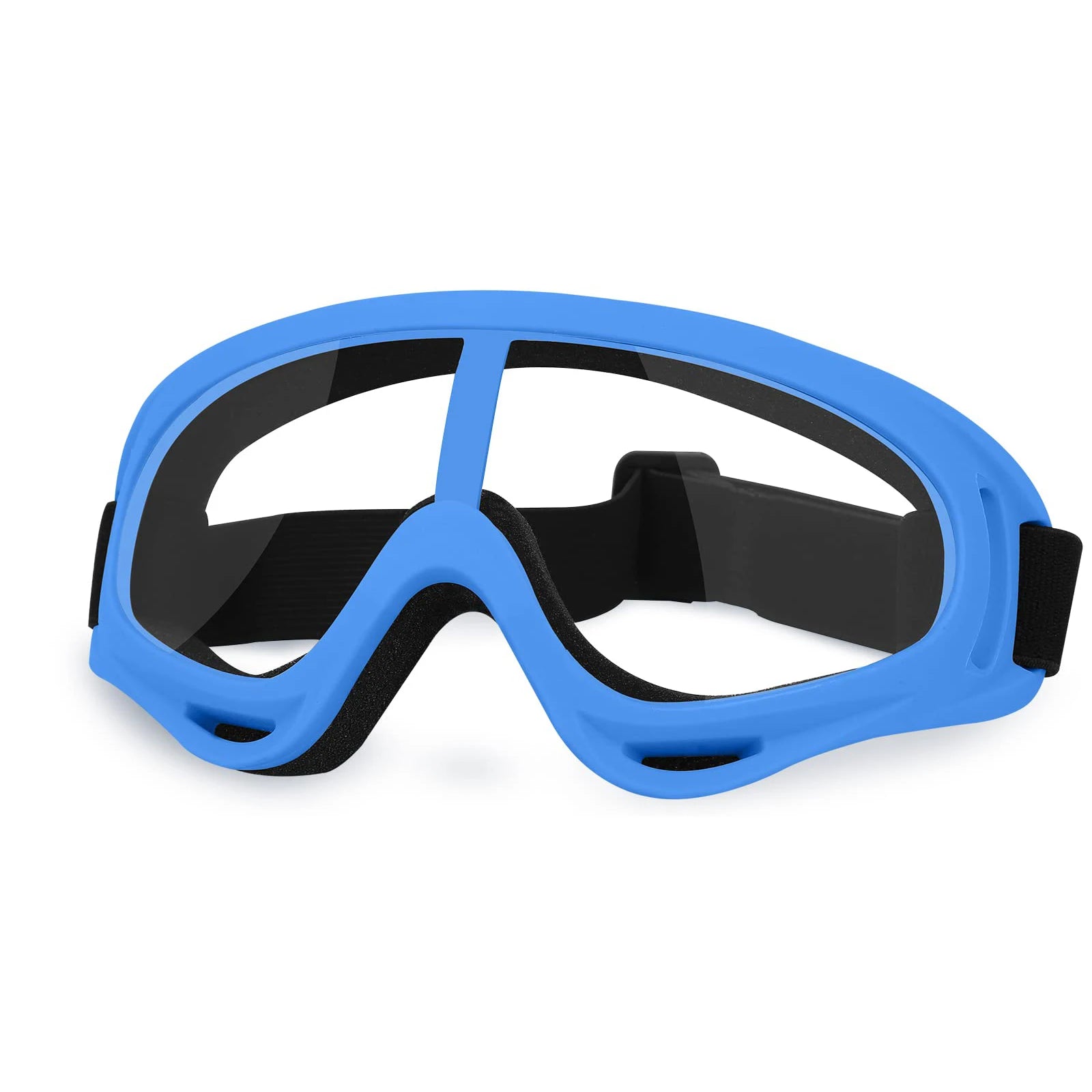 1/2 Pack Foam Gun and Blaster Face Mask Goggles Eye Shield  for Nerf Guns Foam Blaster Guns Red Blue Safety Glasses